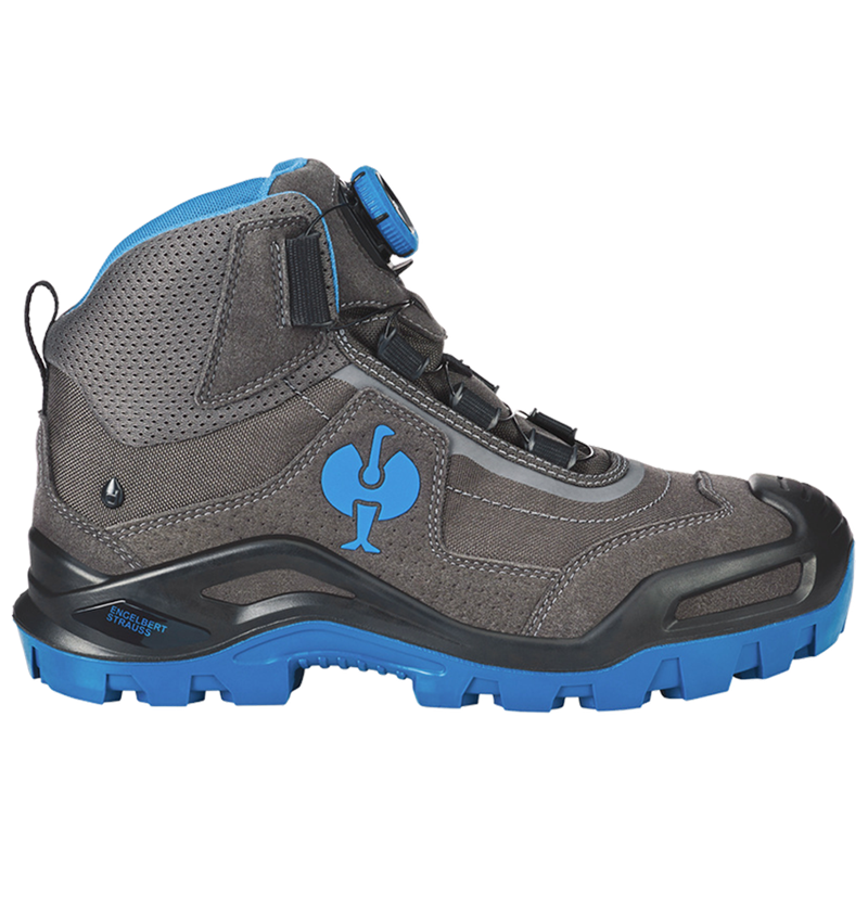 S3: S3 Safety boots e.s. Kastra II mid + titanium/gentianblue 1