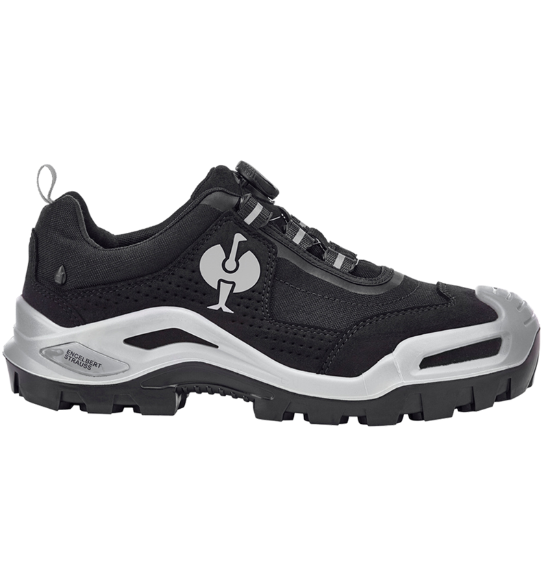 Footwear: S3 Safety shoes e.s. Kastra II low + black/platinum 3