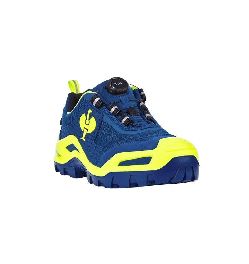 S3: S3 Safety shoes e.s. Kastra II low + royal/high-vis yellow 3