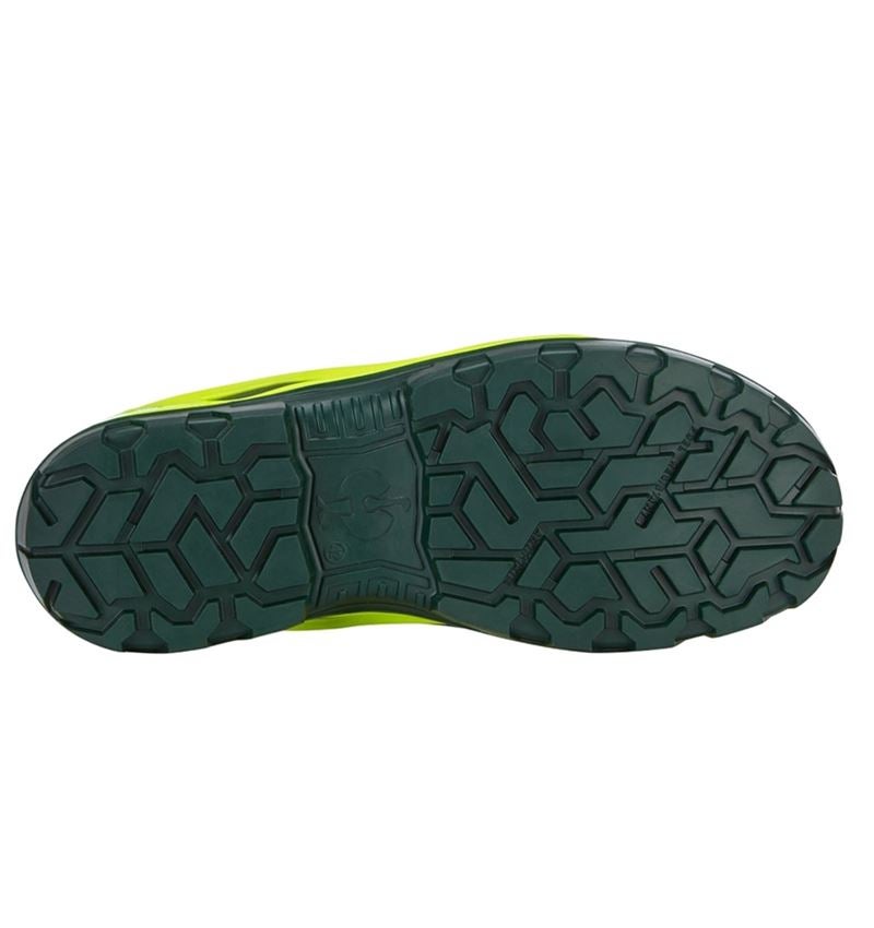 Footwear: S3 Safety shoes e.s. Kastra II low + green/high-vis yellow 6