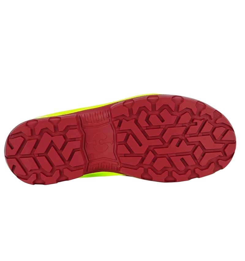 Footwear: S3 Safety shoes e.s. Kastra II low + red/high-vis yellow 5