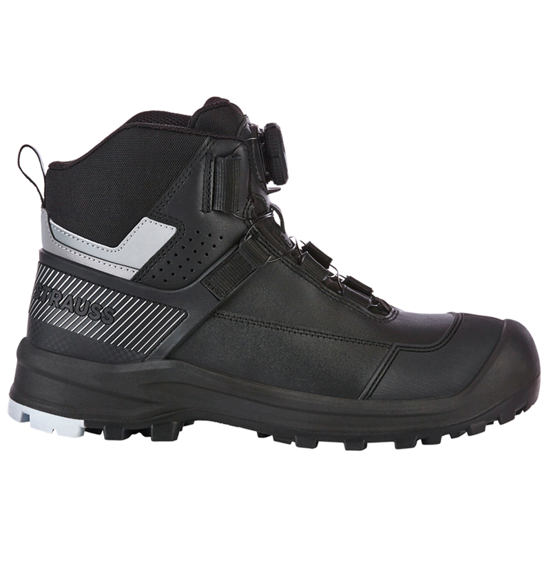 Footwear: S3 Safety boots e.s. Sawato mid + black/silver 2