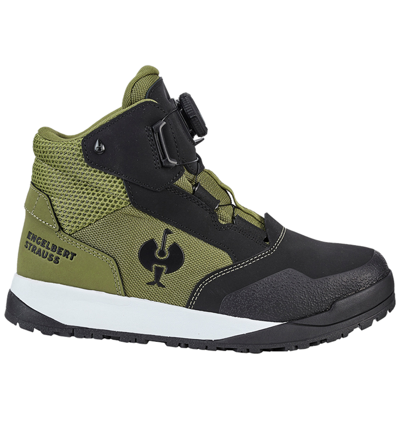 S3: S7 Safety boots e.s. Murcia mid + black/mountaingreen 2