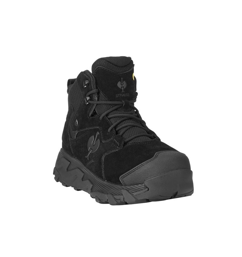 Footwear: S7S Safety boots e.s. Turin mid + black 5