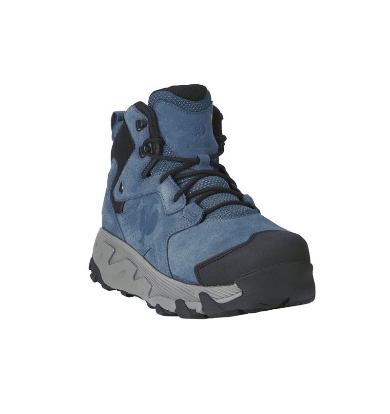 Footwear: S7S Safety boots e.s. Turin mid + oxidblue 4