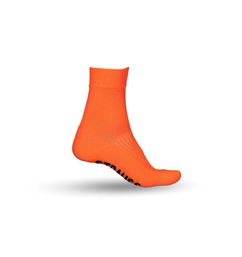 Sokker | Strømper: e.s. Allseason sokker Function light/high + advarselsorange/mørkeblå