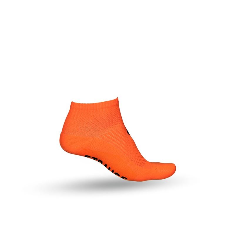 Sokker | Strømper: e.s. Allseason sokker Function light/low + advarselsorange/mørkeblå