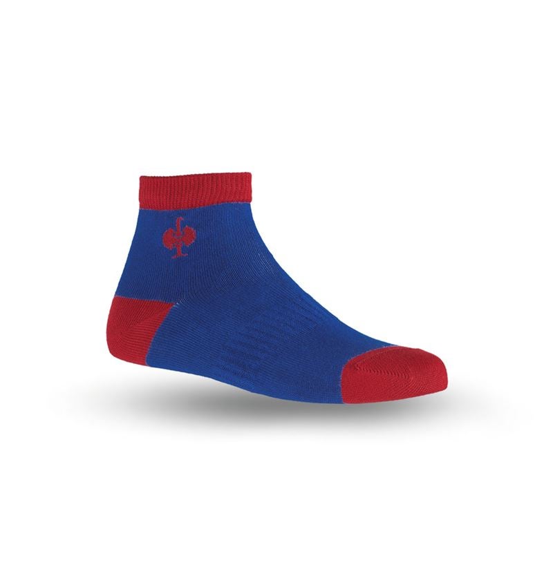 Accessories: e.s. Allround socks Classic light/mid, children's + royal/fiery red