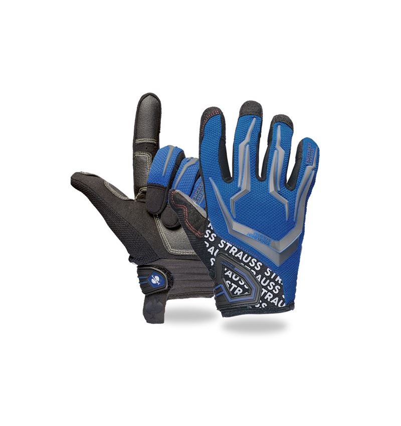 Hybrid: e.s. Mechanic's gloves Mirage + blue/black