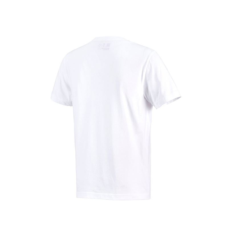 T-Shirts, Pullover & Skjorter: e.s. T-Shirt cotton + hvid 2