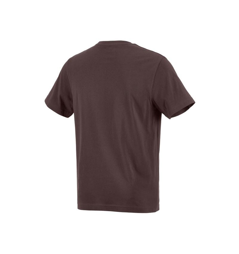 T-Shirts, Pullover & Skjorter: e.s. T-Shirt cotton + brun 1