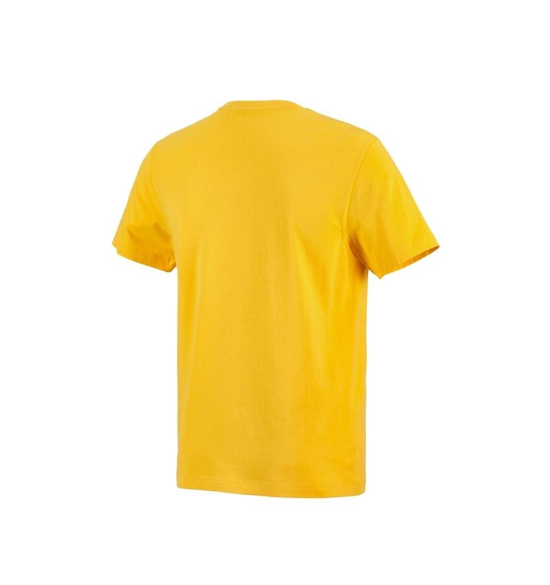 T-Shirts, Pullover & Skjorter: e.s. T-Shirt cotton + gul 3