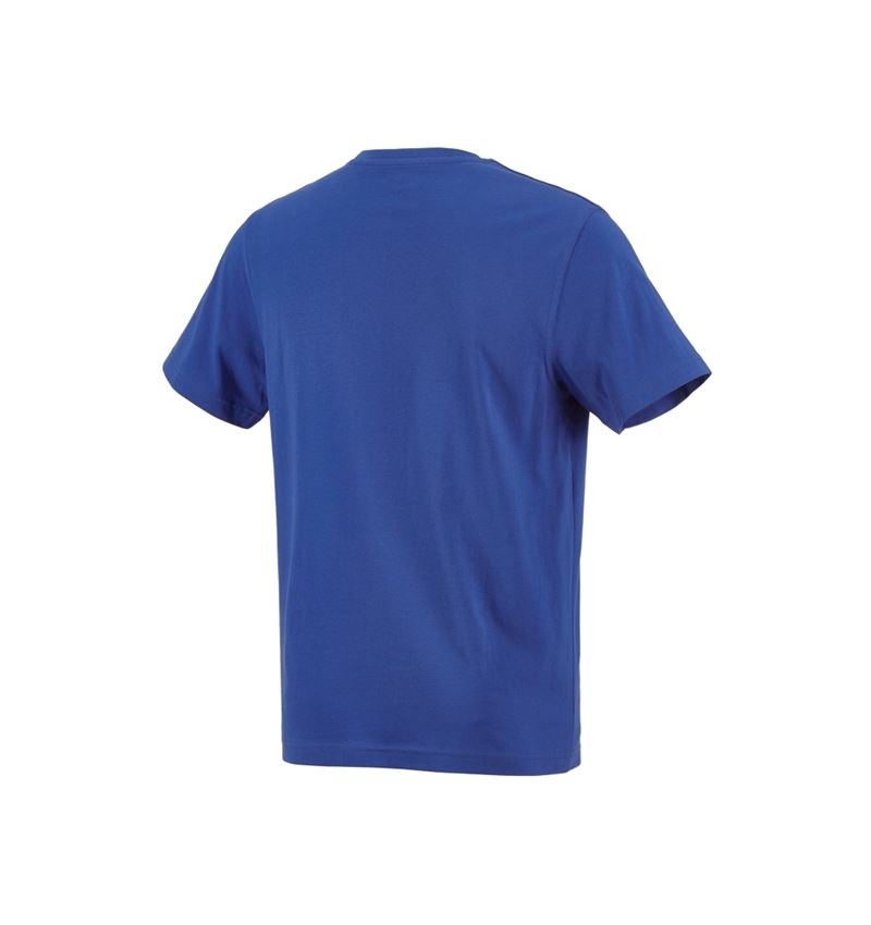 VVS-installatør / Blikkenslager: e.s. T-Shirt cotton + kornblå 1