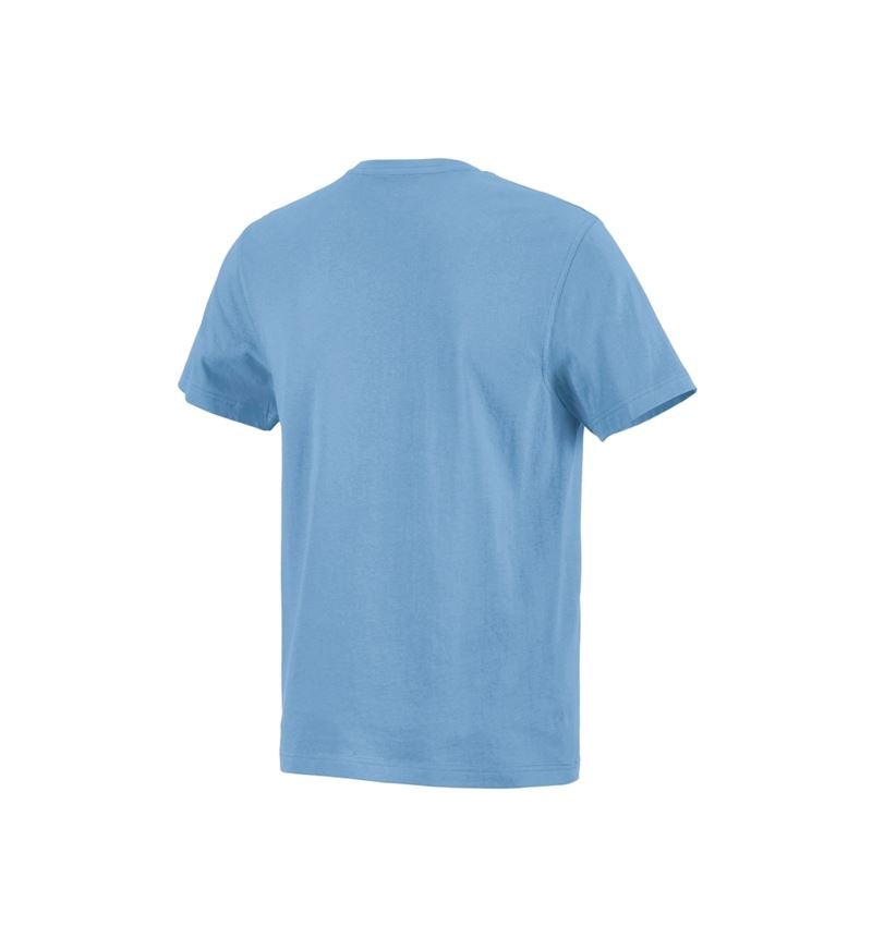 T-Shirts, Pullover & Skjorter: e.s. T-Shirt cotton + azurblå 1