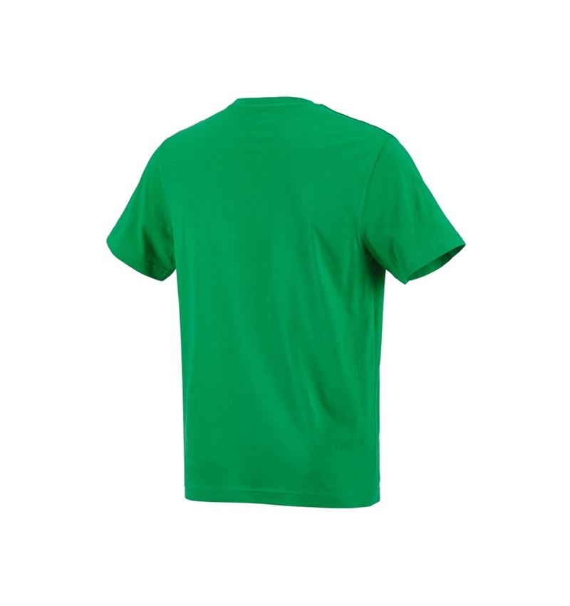 T-Shirts, Pullover & Skjorter: e.s. T-Shirt cotton + græsgrøn 1