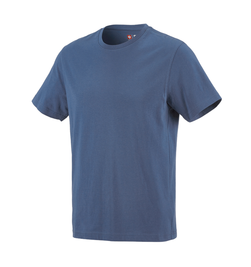 Plumbers / Installers: e.s. T-shirt cotton + cobalt