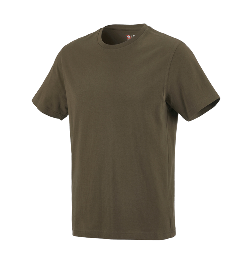 T-Shirts, Pullover & Skjorter: e.s. T-Shirt cotton + oliven