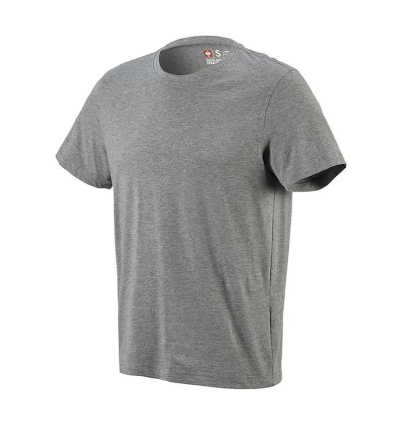 Topics: e.s. T-shirt cotton + grey melange 1