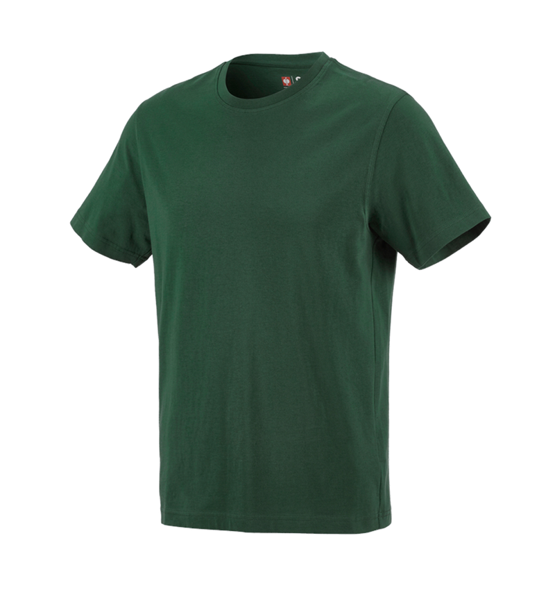 T-Shirts, Pullover & Skjorter: e.s. T-Shirt cotton + grøn 1