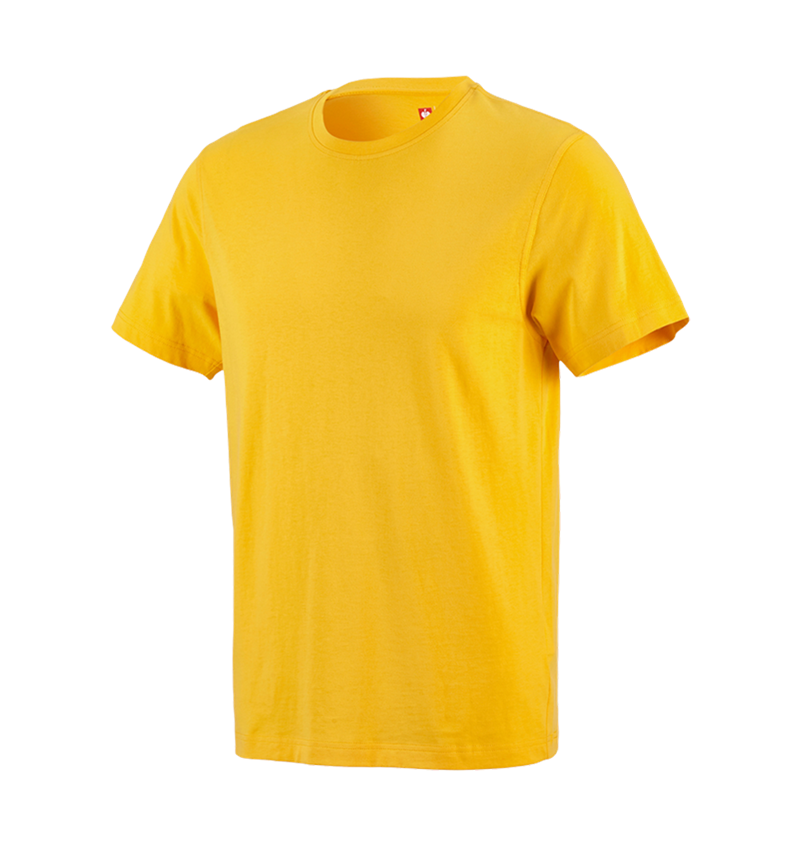 T-Shirts, Pullover & Skjorter: e.s. T-Shirt cotton + gul 2