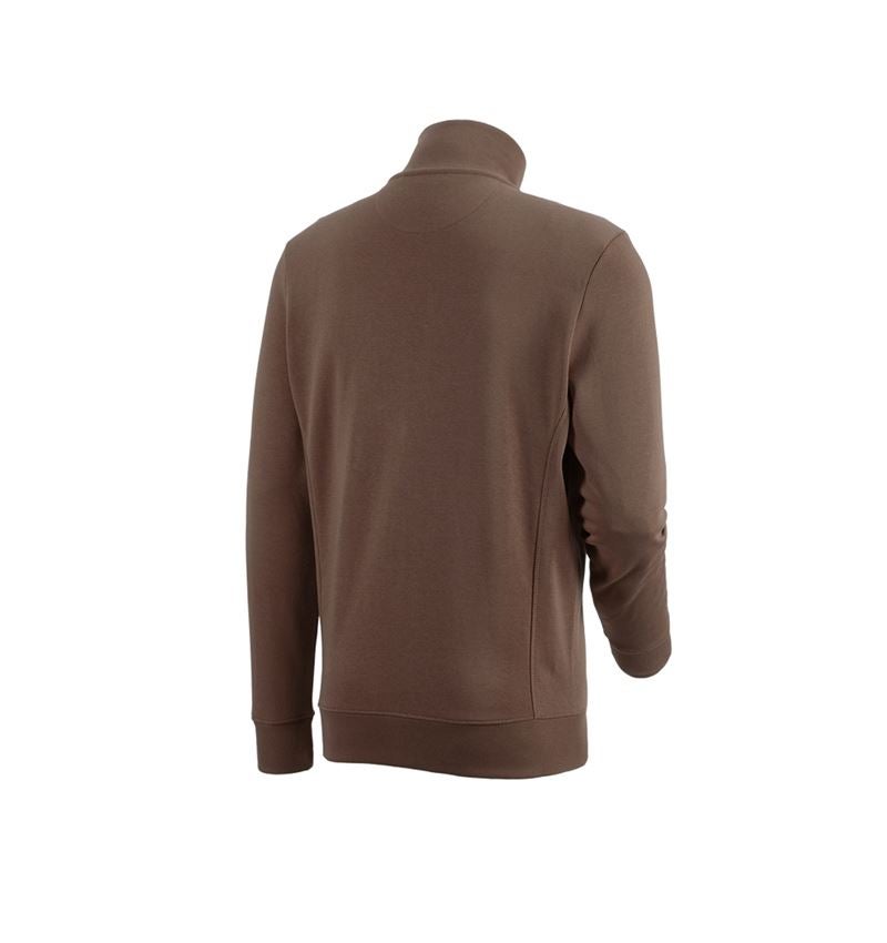 T-Shirts, Pullover & Skjorter: e.s. Sweatjakke poly cotton + hasselnød 2