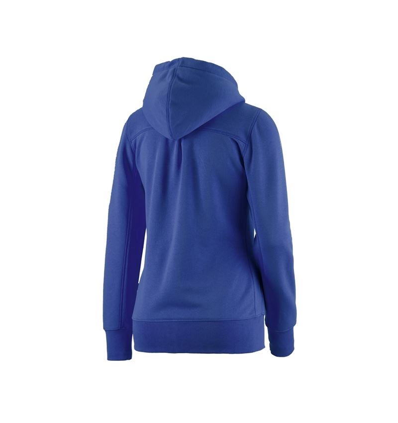 Shirts, Pullover & more: e.s. Hoody sweatjacket poly cotton, ladies' + royal 1