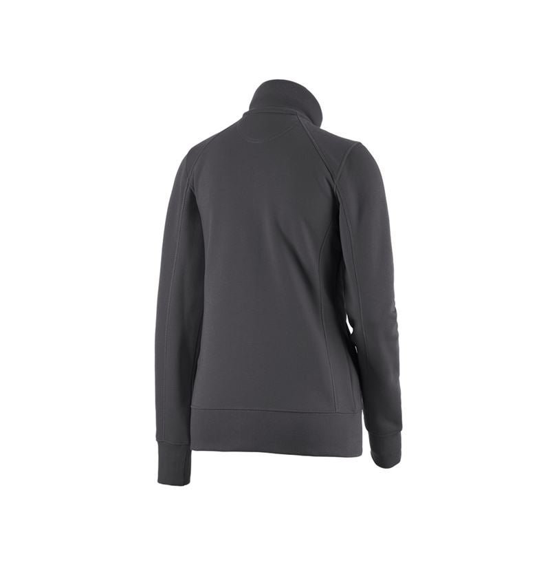 Shirts, Pullover & more: e.s. Sweat jacket poly cotton, ladies' + anthracite 1