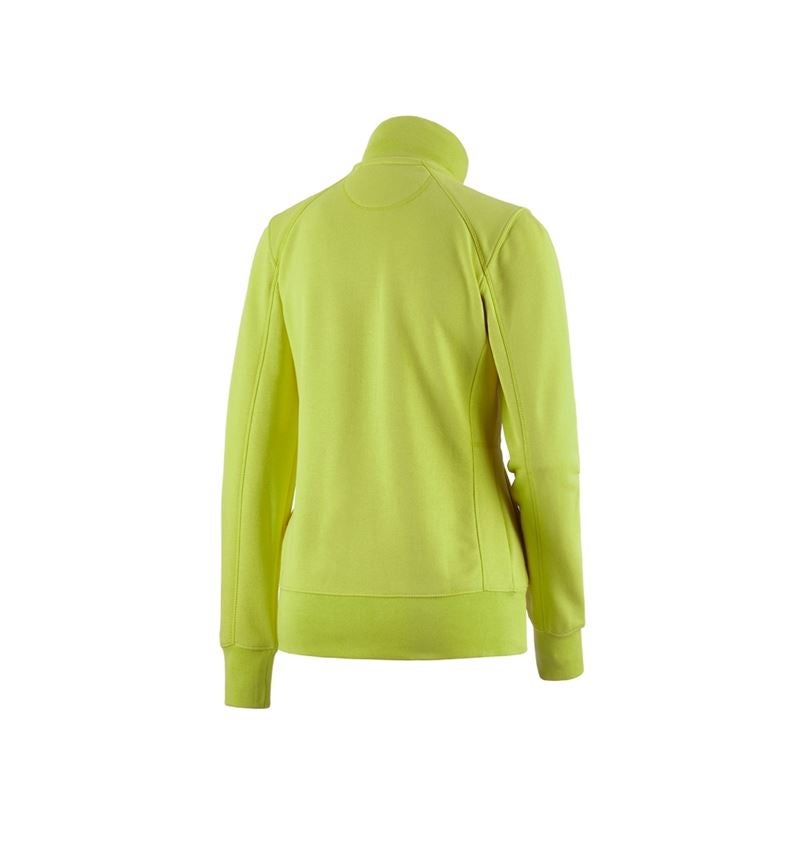 T-Shirts, Pullover & Skjorter: e.s. Sweatjakke poly cotton, damer + majgrøn 2