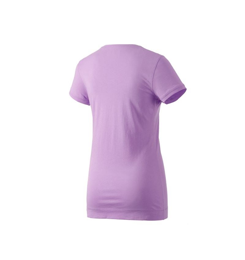 T-Shirts, Pullover & Skjorter: e.s. Long-Shirt cotton, damer + lavendel 2