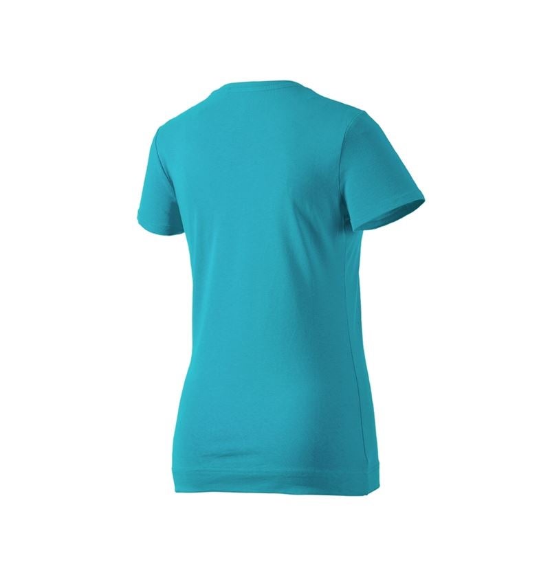 T-Shirts, Pullover & Skjorter: e.s. T-Shirt cotton stretch, damer + ocean 4