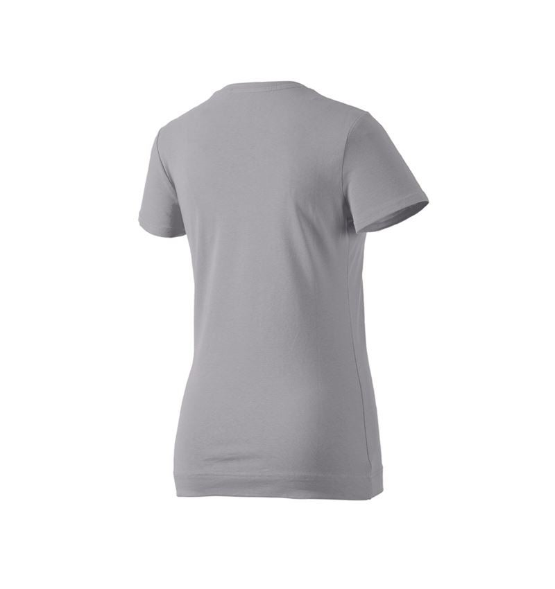 T-Shirts, Pullover & Skjorter: e.s. T-Shirt cotton stretch, damer + platin 3