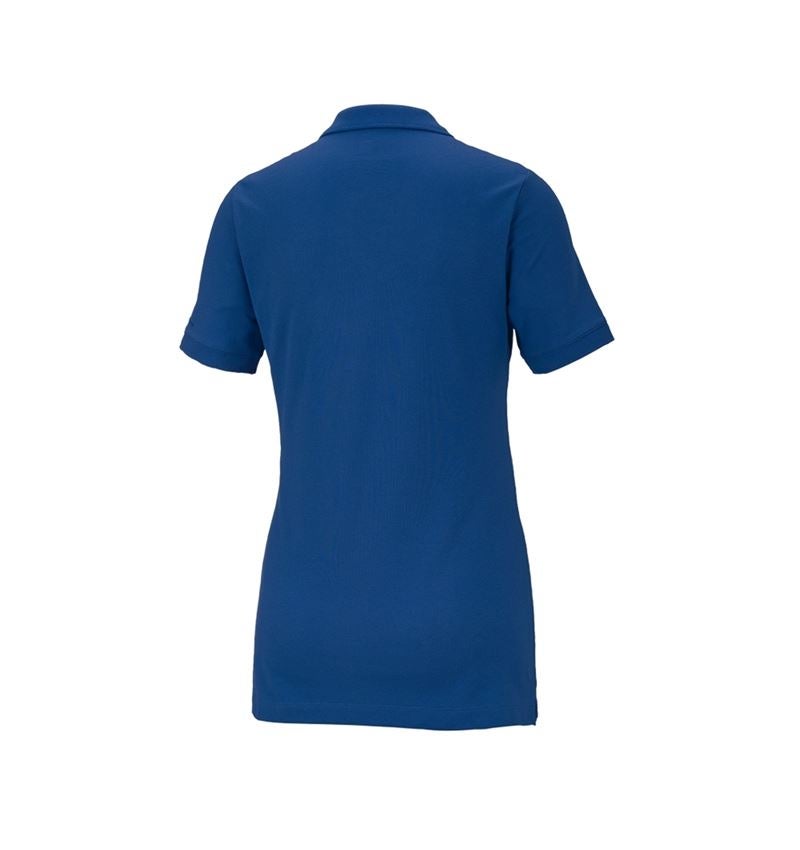 T-Shirts, Pullover & Skjorter: e.s. Pique-Polo cotton stretch, damer + kornblå 3