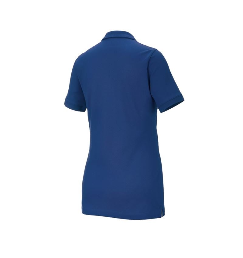 T-Shirts, Pullover & Skjorter: e.s. Pique-Polo cotton stretch, damer + alkaliblå 3