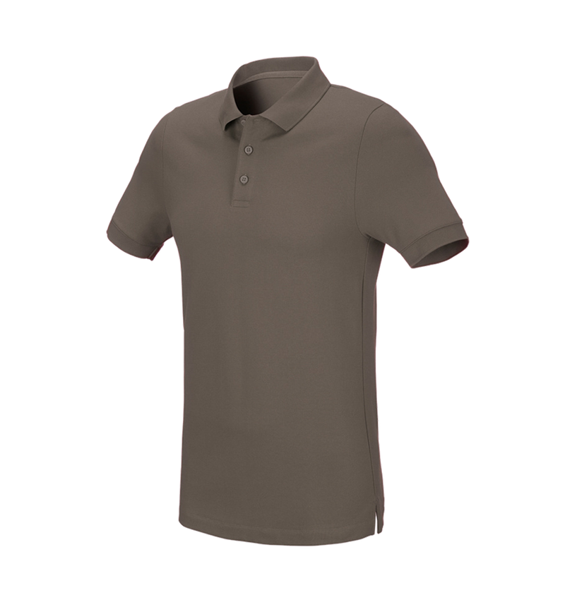 T-Shirts, Pullover & Skjorter: e.s. Pique-Polo cotton stretch, slim fit + sten 2