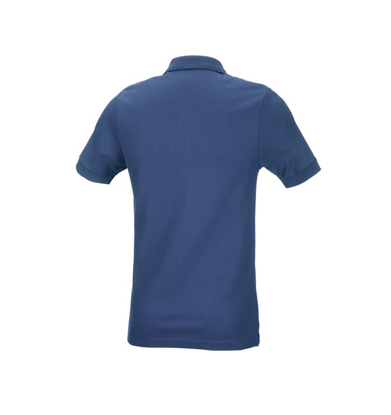 T-Shirts, Pullover & Skjorter: e.s. Pique-Polo cotton stretch, slim fit + kobolt 3