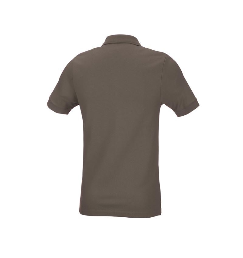 T-Shirts, Pullover & Skjorter: e.s. Pique-Polo cotton stretch, slim fit + sten 3