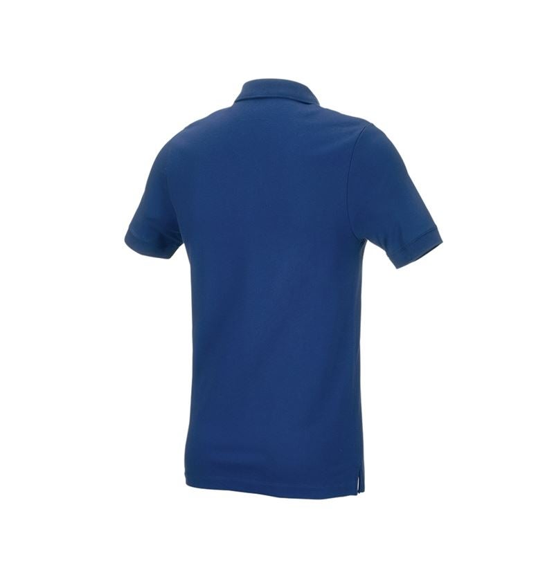 T-Shirts, Pullover & Skjorter: e.s. Pique-Polo cotton stretch, slim fit + alkaliblå 3