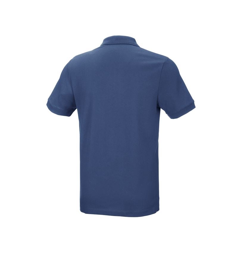 T-Shirts, Pullover & Skjorter: e.s. Pique-Polo cotton stretch + kobolt 3
