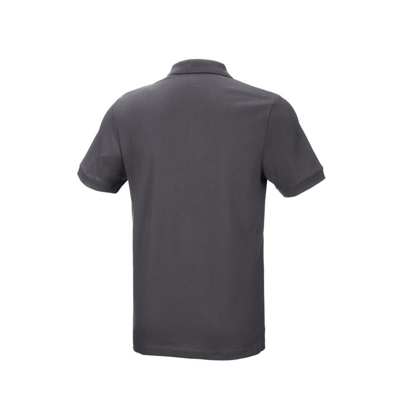 T-Shirts, Pullover & Skjorter: e.s. Pique-Polo cotton stretch + antracit 3