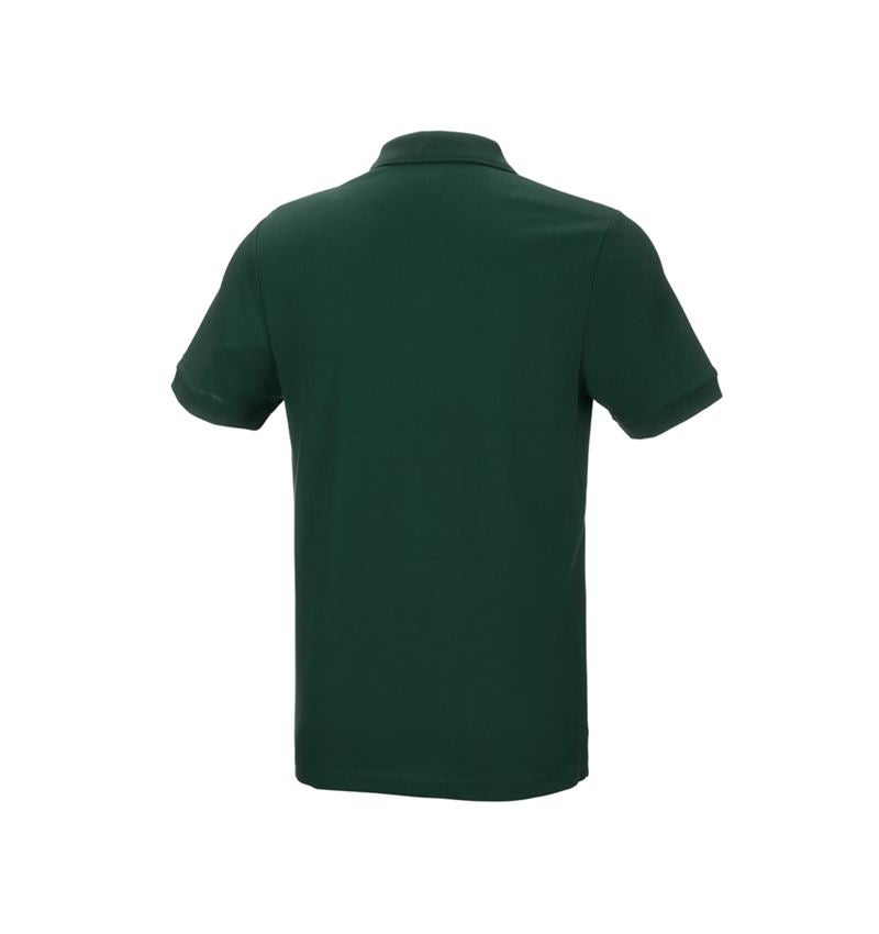 T-Shirts, Pullover & Skjorter: e.s. Pique-Polo cotton stretch + grøn 3
