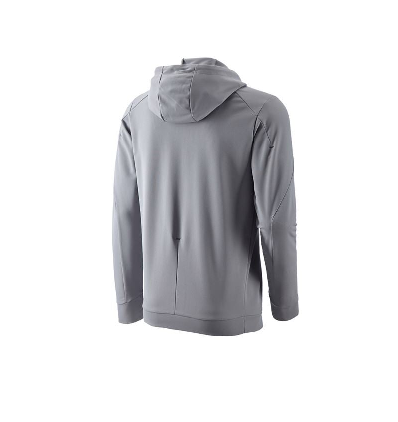 T-Shirts, Pullover & Skjorter: e.s. funktions hoody-longsleeve UV + platin/antracit 4