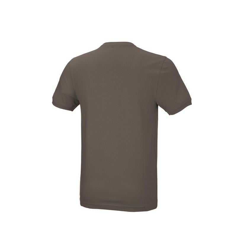 T-Shirts, Pullover & Skjorter: e.s. T-shirt cotton stretch, slim fit + sten 3