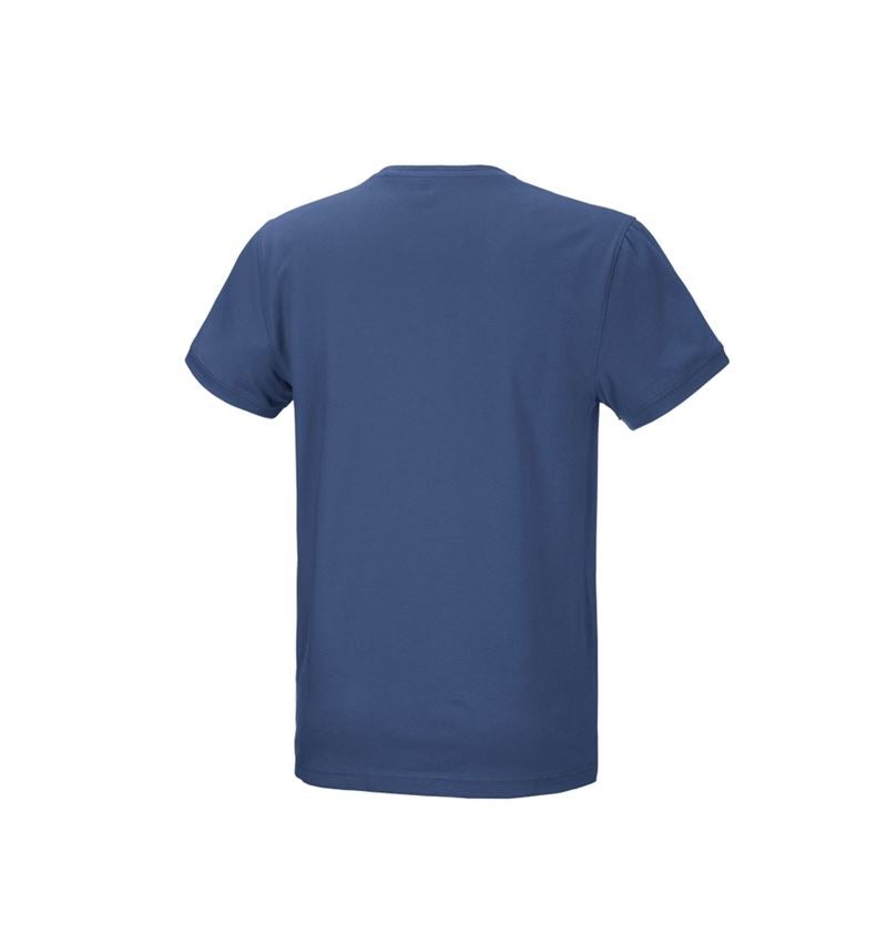 T-Shirts, Pullover & Skjorter: e.s. T-shirt cotton stretch + kobolt 3
