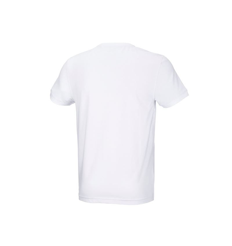 T-Shirts, Pullover & Skjorter: e.s. T-shirt cotton stretch + hvid 4