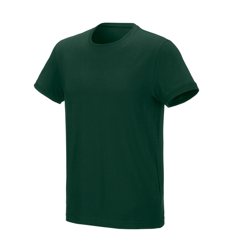 T-Shirts, Pullover & Skjorter: e.s. T-shirt cotton stretch + grøn 2