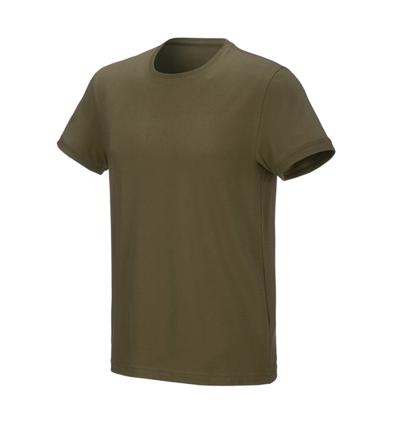 Emner: e.s. T-shirt cotton stretch + slamgrøn 2