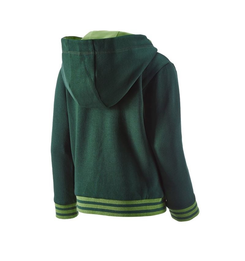T-Shirts, Pullover & Skjorter: Hoody-Sweatjakke e.s.motion 2020, børne + grøn/havgrøn 3