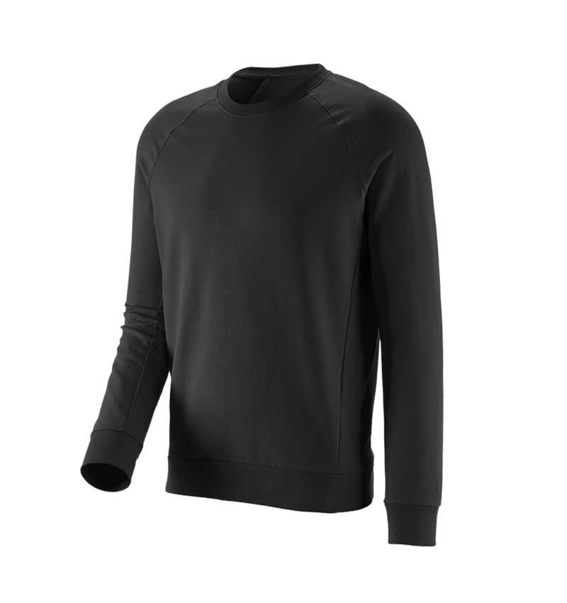 Shirts, Pullover & more: e.s. Sweatshirt cotton stretch + black 5
