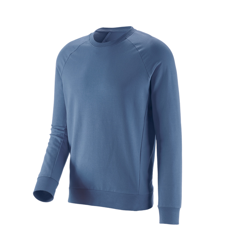 T-Shirts, Pullover & Skjorter: e.s. Sweatshirt cotton stretch + kobolt 2
