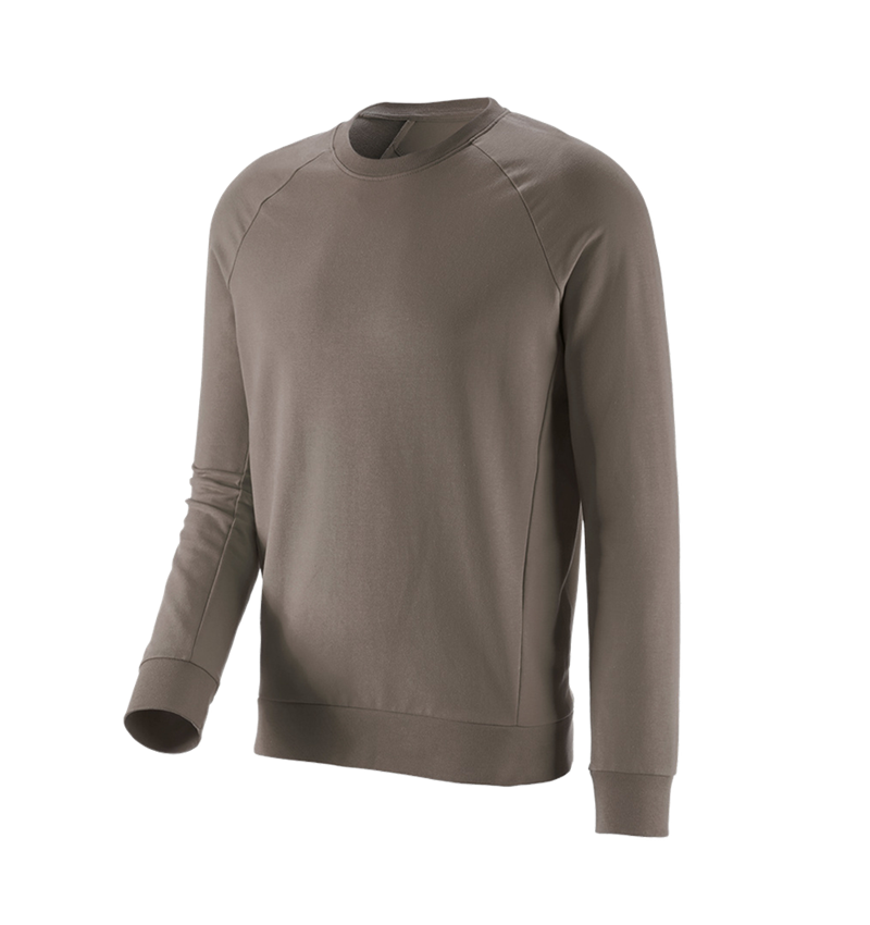 T-Shirts, Pullover & Skjorter: e.s. Sweatshirt cotton stretch + sten 1